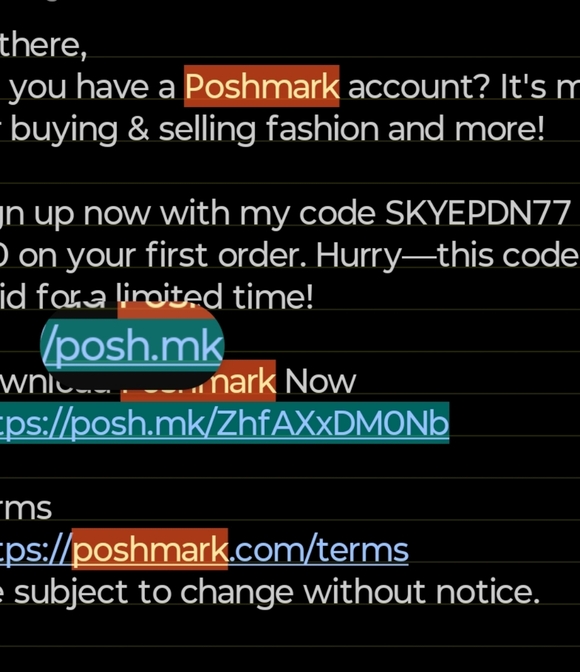 Gold Blue Flower Brass Earrings Amanda Blu’s Gold Hand Painted - NWT - Picture 7 of 7